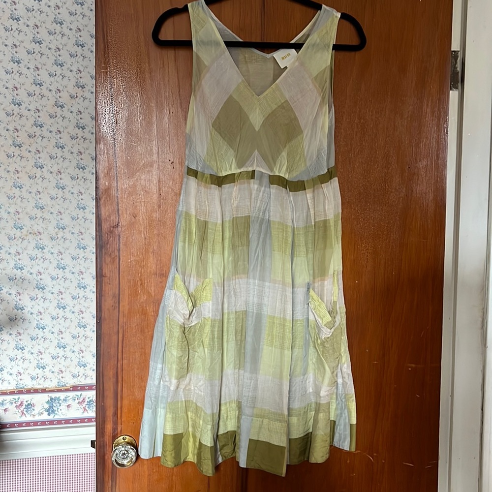 Inwood Silk Dress by Maeve for Anthropologie